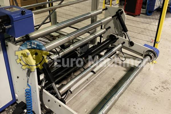5031 GUR-IS KS-1300 used rewinding machine | maszyna do przewijania folii