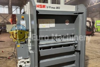 Prensa de balas HSM V Press 860 Plus