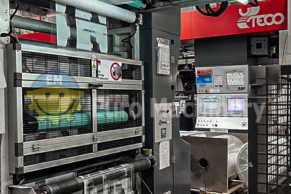 Impresora flexográfica CI de segunda mano de Uteco